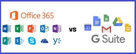 G suite office 365 比較